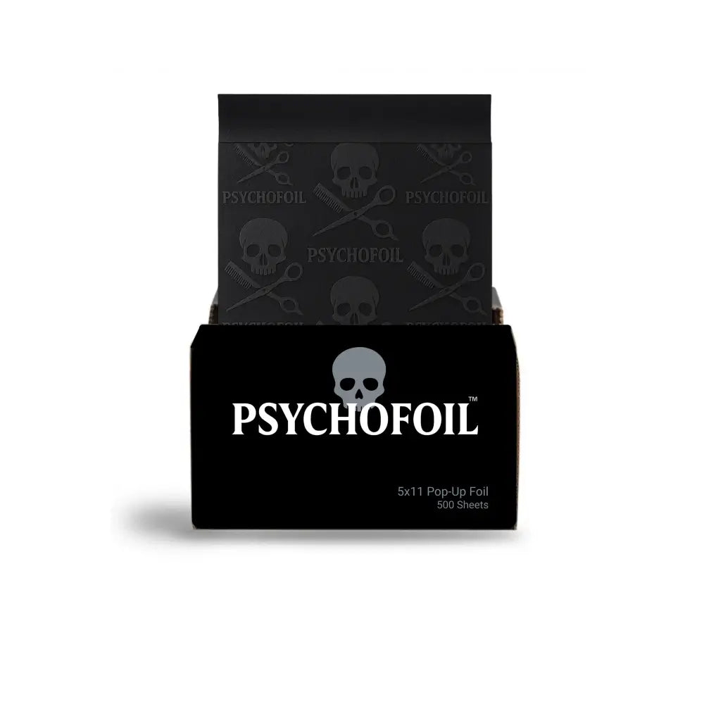 Skull Edition Textured Recycled Salon Pop-Up Hair Foil Sheets 5x11